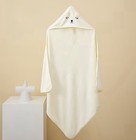Infant Toddler Bear Cartoon Bath Towel Boy Girl Blankets Swaddle W  Hood