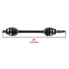 Rear Left   Right Cv Joint Axle For Polaris Hawkeye 300 2x4 4x4 2006-2011