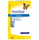 Abbott Free-style Optium Blood Glucose Test Strips  4 X50  Free Ship exp- 10 25