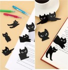 Bookmarks For Women  6 Pieces Assorted Cute Black Cat Marks  Unique Kawaii Marke