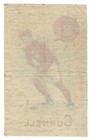 1910 Murad Cigarettes Silk Trade Card Cornell University Hockey New York Nice 