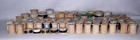 100 Vintage Wooden Thread Spools  Assorted Sizes And Brands
