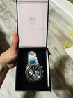 Pagani Design Pd-1707 Men s Chronograph Watch  seiko Vk63  Blue Dial  Sapphire  