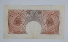 1955 Bank Of England Uk 10  -  ten  Shillings Banknote No  Y94y 782070 B-271