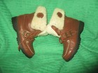 Vtg Polo Ralph Lauren Ranger Ultra Hi Shearling Field Boot Boys Size 2