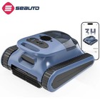  2026 Upgrade  Cordless Robotic Pool Cleaner Wall Waterline Cleaning App Support