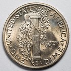 1944-p Mercury Dime Brilliant Uncirculated  bu 