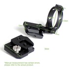 Metal Nvg Helmet Mount - Oss Obverse Shoe Set Nvg Dovetail Adapter For Pvs-14 