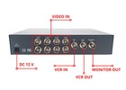 8 Channel Analog Video Multiplexer Quad Processor Screen Splitter