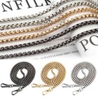 47  Replacement Purse Chain Strap Handle Shoulder Crossbody Handbag Bag Metal