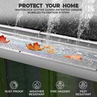 Gutter Guard Leaf Protection Aluminum Cover No Rust  Easy Install No Roof Damage