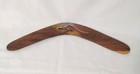 Authentic Dreamtime Boomerang Hand Painted Aborigines Australia Native Wood 18 