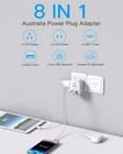 Us To Australia Plug Adapter  New Zealand Power Adapter  Type I Plug Adapter    
