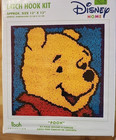 Caron Latch Hook Rug Pillow Kit Disney Home Winnie The Pooh 13x13 New Sealed