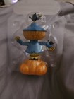 Solar Dancing Thanksgiving Autumn Fall Scarecrow Boy Bobble Head Sun Catcher New