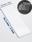 Blank Glass Microscope Slides And Covers - Ground Edges   45   Clipped Corners  H