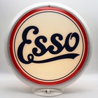 Esso Script 13 5  Gas Pump Globe - Ships Free Fully Assembled  Made In The Usa 