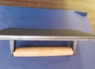  one  Cast Iron Grill Steak Flat Press Bbq Hamburger Bacon Meat Heavy Weight