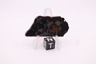 Brahin Pallasite Meteorite  Etched Slice Weight 8 4grams 1 75 Inch