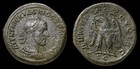 Trajan Decius  Tetradrachm  Eagle  Scarce Prieur 531  Xf Large Roman Empire Coin