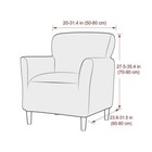 Chair Cover Stretch Club Couch Armchair Slipcovers Elastic Single Sofa Covers
