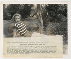 Leigh Snowden 1955 Portrait 8x10 Sexy Leggy Cheesecake Photo W snipe J14747