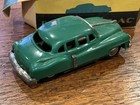 Vintage Sss Japan 1940s-50s Tin Friction Baby Cadillac Green With Black Bottom