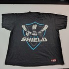 Wwe Authentic Wear The Shield T-shirt Xxl Ambrose  Rollins  Reigns Pro Wrestling