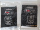 1994 Starline Pink Floyd Division Bell Pewter Pinback Necklace Keychain Lot Of 8