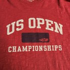 U s Open Championship 2007 Men   s Golf T-shirt Blue Size Xl Tennis Banner Supply
