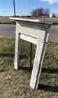 Antique Fireplace Mantel Surround  42 5x51  Architectural Salvage Rustic  A186