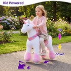 Ponycycle Ride On Unicorn Rocking Horse For Kids 3-5 Yrs Pink Ux302 Minimal Used