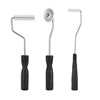 Fiberglass Roller Tools Kit 3pcs Resin Laminating Bubble Roller For Tub Shower