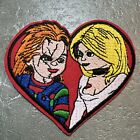      Chucky   Bride Embroidered Patch Child   s Play  Doll Horror Movie Iron Sew On