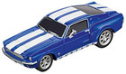 Go    64146 1 43 Scale Analog Slot Car Racing Vehicle - Ford Mustang  67 Blue