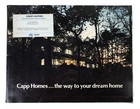Vintage 1976 Capp Homes Plans Catalog Architecture House Designs Mid Century