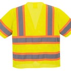 Us383 Augusta Sleeved Hi Vis Reflective Safety Vest With Pockets Ansi Class 3   