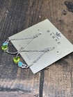 Barse Tangiers Earrings- Turquoise   Peridot- Silver- Nwt