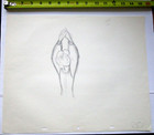 1985 Black Cauldron Taran Walt Disney Original Production Cel Drawing
