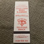 Vintage Matchbook Cover Matchcover Gasoline Kenny   s Cove Mobile Service Bc