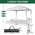 10 x 10  Ez Pop Up Gazebo Party Tent Canopy Outdoor Tent  With 4 Walls White