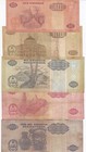 Angola  Set Of 5 Different  Old Issue  All Denomination Number Starts With No  1