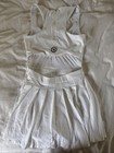 Vuori Open Back White Tennis Dress- Size Small- Excellent Condition