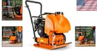 Durable 7hp Gas-powered Compactor With Folding Handles     Ideal For Tight Spaces