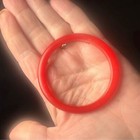Bakelite Vintage Art Deco Red Bangle Bracelet 1930-1940   s Child Size