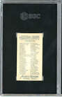 Graded 1888 Allen Ginter American Indian Chiefs N2 Wetcunie Tobacco Card Sgc 1 5