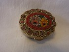 Micro Mosaic Pill Box Vintage Italy  ap