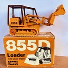 Case Loader   855d 1 35 Scale Diecast Rubber Tracks  - W  Germany 