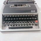 Olivetti Lettera Dl Vintage Portable Typewriter Made In Spain Collectible As-is