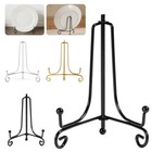 Iron Easel Classic Display Stand Plate Holders Picture Photo Frame Home
